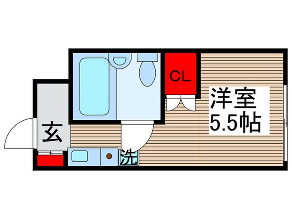 ビアリッツ行徳の物件間取画像